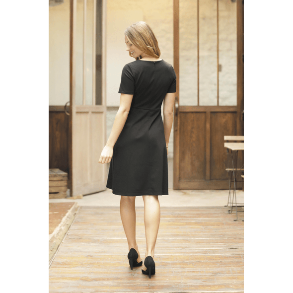 Neoblu | Midi-jurk met korte mouwen